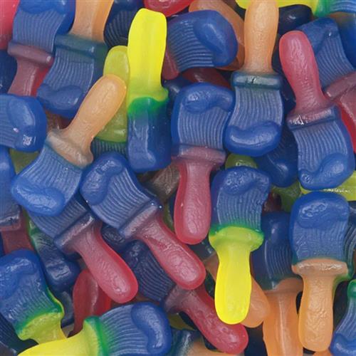 Frisia Snoepjes Verfborstels 1,5kg - Bulk Snoep - Tongue Painters