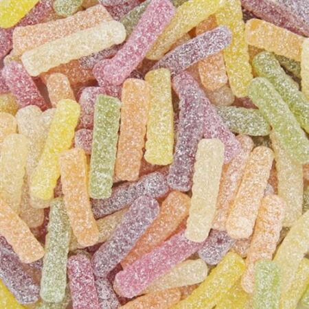 Frisia Snoepjes Zure Stokken 1,5kg – Bulk Snoep – Sour Sticks Met Fruitsmaak