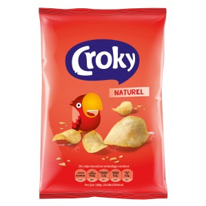 Croky Chips Naturel 40g