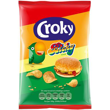 Croky Chips Bicky Smaak 40g