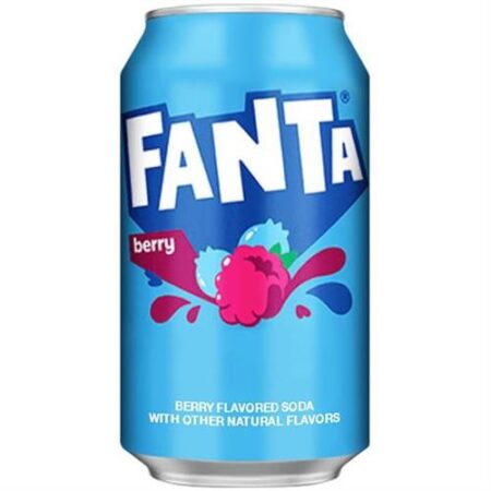 Fanta Berry USA – Amerikaanse bessen frisdrank (355 ml)