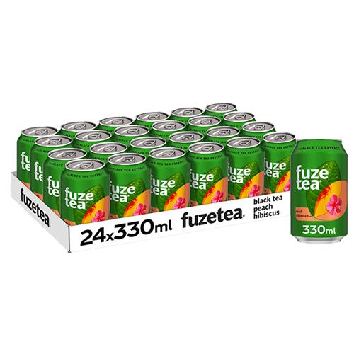 Fuze Tea - Peach - Black Tea DK 24 x 33cl