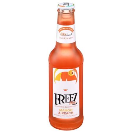 Freez Mix Mango & Perzik 275ml – Alcoholvrije Cocktail - Flesje