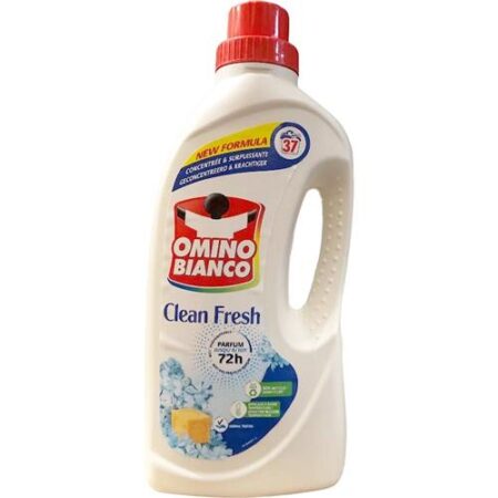 Omino Bianco Vloeibaar Wasmiddel Clean Fresh 37 Wasb./1,48L – Parfum Tot 72u