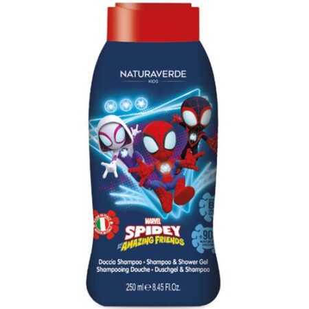 Marvel Spidey Douchegel & Shampoo 250 ml – Naturaverde Kids
