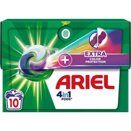 Ariel pods 4in1 - 10wasb - extra color protection