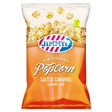Jimmy’s Salted Caramel Popcorn 150g – Zoete Snack