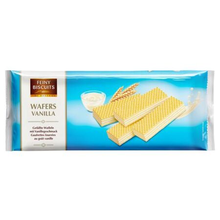 Feiny Biscuits Wafeltjes 250g met Vanillevulling – Luchtige Gevulde Wafels