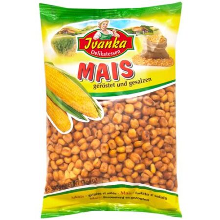Ivanka Maïs Geroosterd en Gezouten 500g – Knapperige Maïskorrels Snack