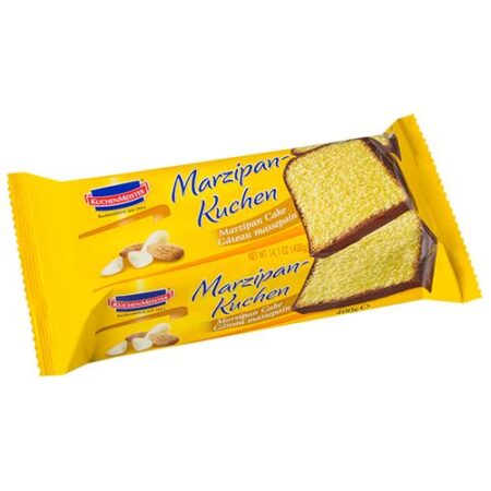 Kuchenmeister Marsepeincake 400 g – Zachte Cake met Marsepein