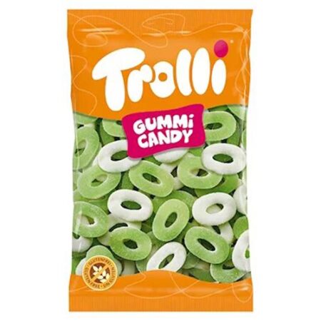 Trolli Snoepen Zure Appel Ringen 1kg