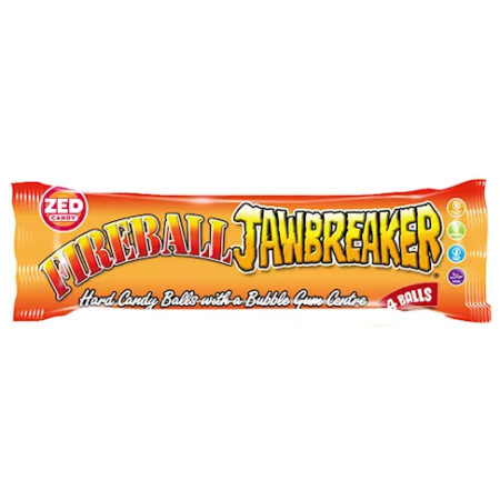 Jawbreaker Fireball 4 Stuks Zed Candy