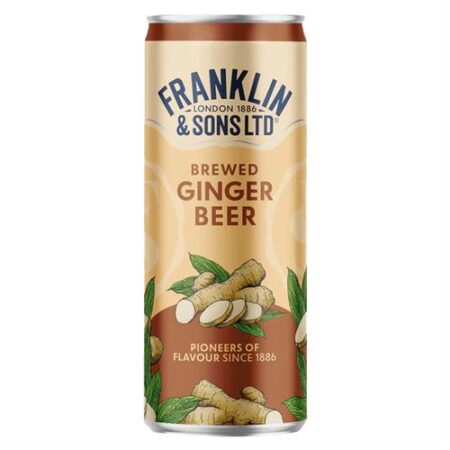 Franklin & Sons Brewed Ginger Beer 250ml