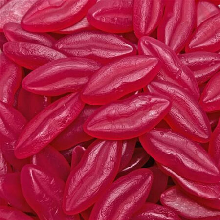 Frisia Red Lips 1,5kg Vegan – Zachte Lippen Snoep Bulkverpakking