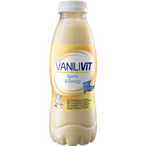 Vanilivit Melkdrank 500ml – Heerlijke Vanille Energieboost