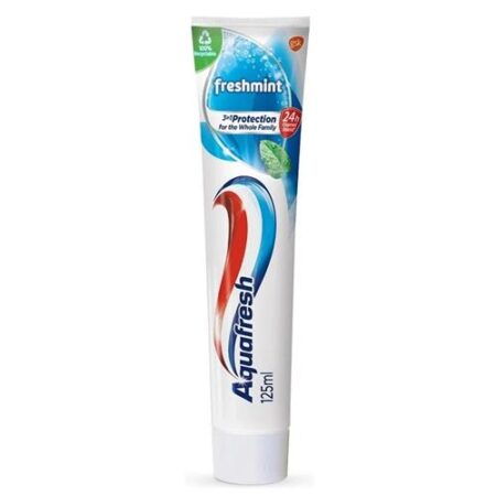 Aquafresh Tandpasta 125ml Freshmint – 3-in-1 Bescherming