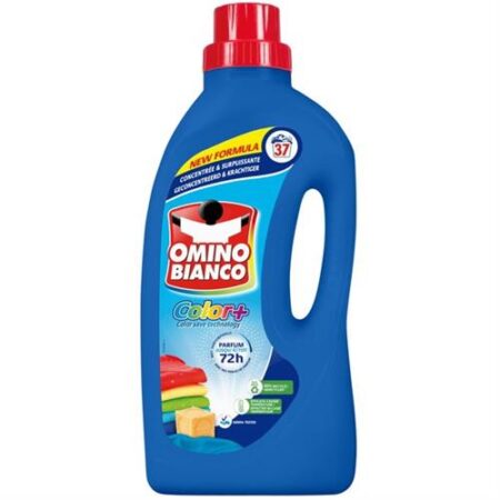 Omino Bianco Color+ Vloeibaar Wasmiddel – 1480 ml (37 Wasbeurten)