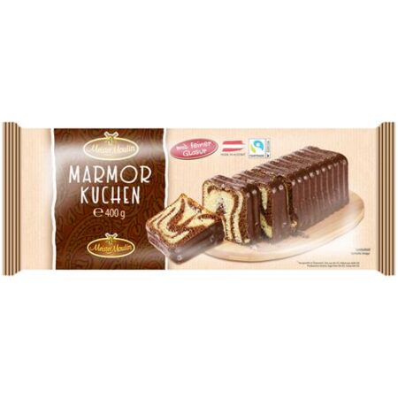 Meister Moulin Marmercake Met Chocolade Glazuur 400g