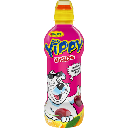 Rauch Yippy icetea cherry 330ml