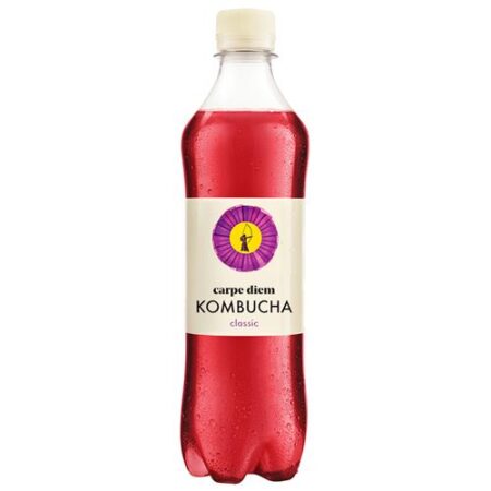 carpe diem kombucha 0,5l gefermenteerde thee drank