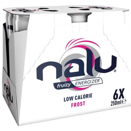 Nalu Fruity Energizer Frost 6 x 250ml – Sleek Blikjes – Low Calorie