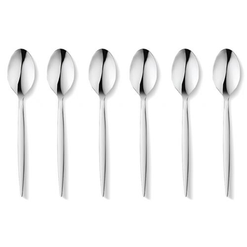 Livenza Espressolepel Verona 6 Stuks 18/10 Roestvrij staal