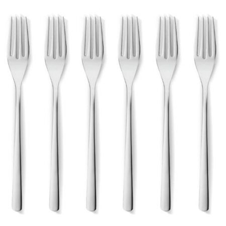 Livenza Dessertvork Oslo 6 Stuks 18/10 roestvrij staal