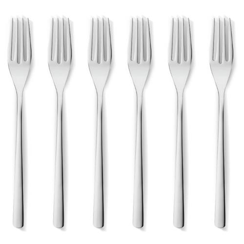 Livenza Dessertvork Oslo 6 Stuks 18/10 roestvrij staal
