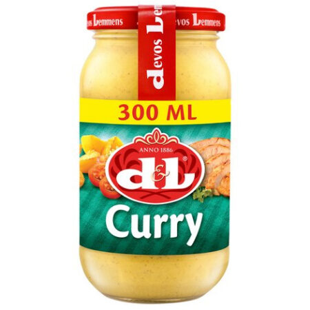 D&L Curry Saus 300ml