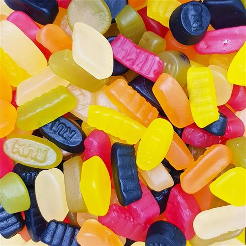 Frisia Winegums 1,5kg kleurrijke fruitige snoepjes in grootverpakking