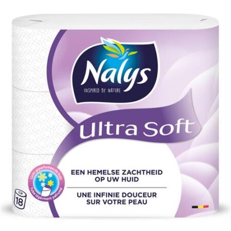 Nalys toiletpapier Ultra Soft 18rol