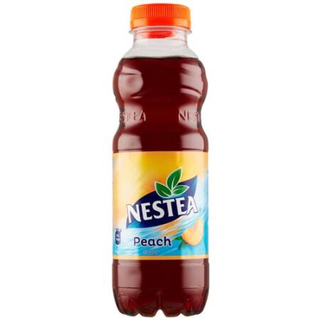 Nestea Peach 500ml fles ijsthee met perziksmaak