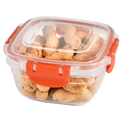 Voorraaddoos 500ml – Lock & Fresh Oranje