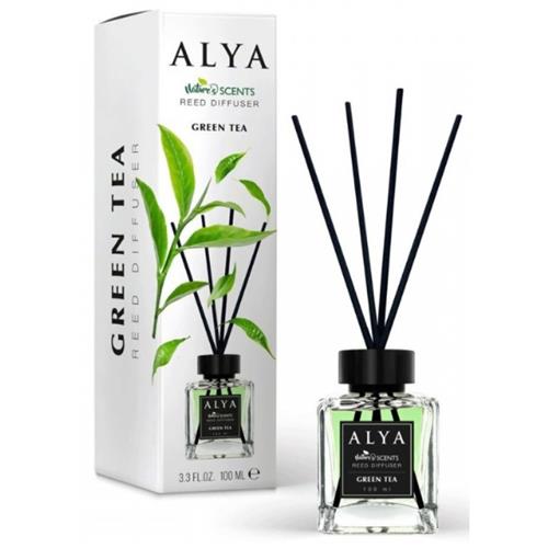 Alya Geurstokjes Green Tea 100ml