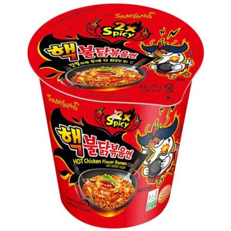 Samyang Instant Noodles Hot Chicken 2x Spicy 70g