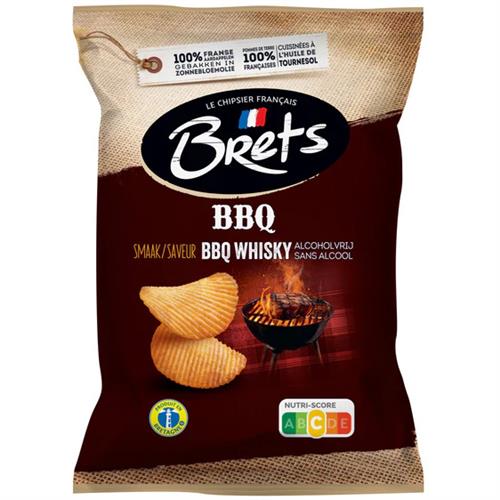 Brets Chips BBQ Wisky Alcoholvrij 125g - Afbeelding 2