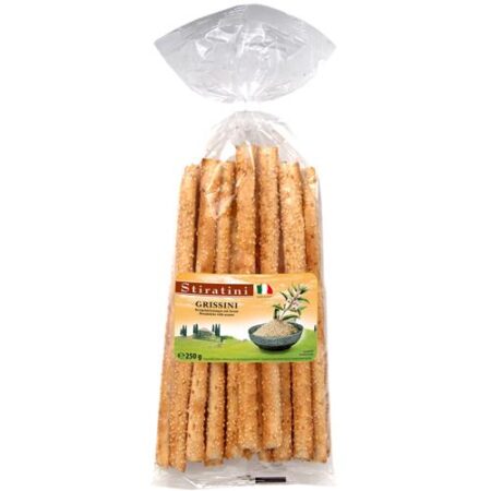 Stiratini Grissini Broodstengels Met Sesam 250g