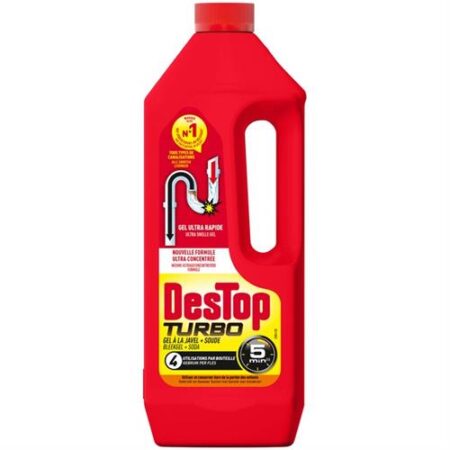 Destop Turbo Ontstopper Bleekgel + Soda 1L