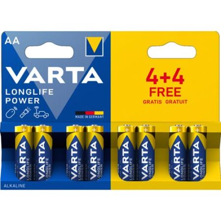 Varta Alkaline AA batterijen 8 Stuks