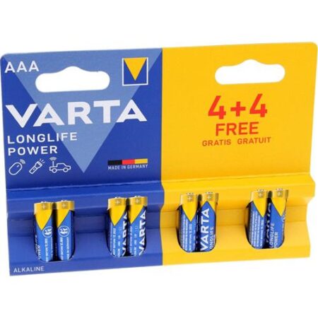 Varta Alkaline AAA Batterijen 8 stuks