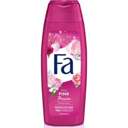 Fa Douchegel Pink Passion 250 ml – Verfrissende doucheschuim met roze roos & passiebloem