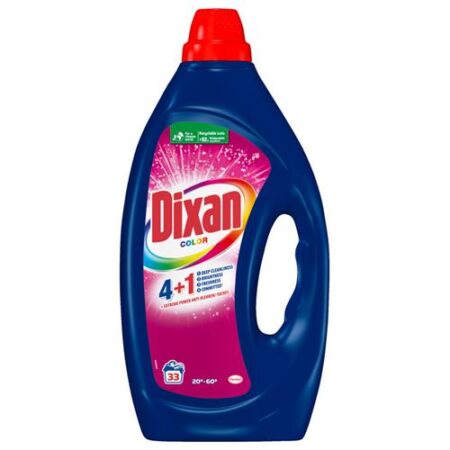 Dixan Color 4+1 Wasmiddel 33 Wasbeurten 1,485L
