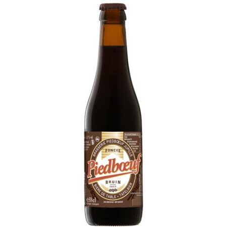 Piedboeuf Bruin 33cl – Belgisch Bruin Tafelbier met Zachte Moutsmaak