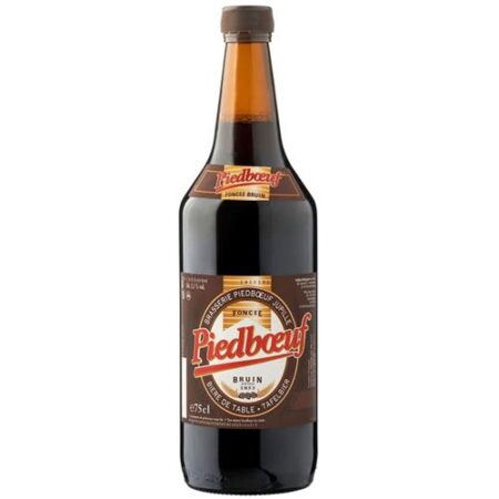 Piedboeuf Bruin 75cl – Belgisch Donker Bier met Zachte Moutsmaak