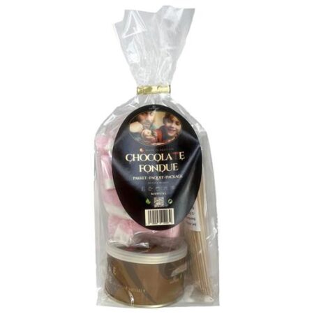 Chocolate Fondue melk + mallows 250g