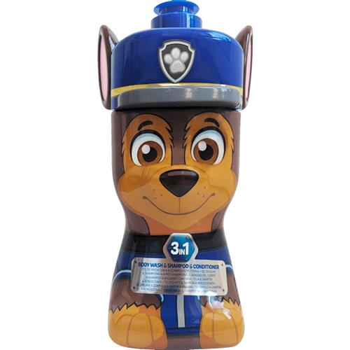 Paw Patrol Bodywash 3in1 400ml – Chase | Shampoo, Conditioner & Douchegel voor Kinderen
