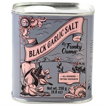 Funky Ouma Black Garlic Salt 250g