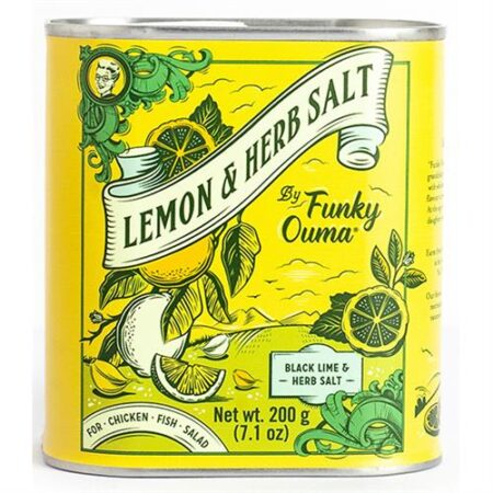 Funky Ouma Lemon & Herb Salt 200g