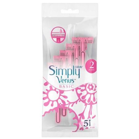 Gillette Wegwerpmesjes Women – Simply Venus 2 5 st.