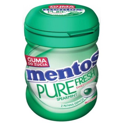 Mentos Kauwgom Pure Fresh Spearmint 60g